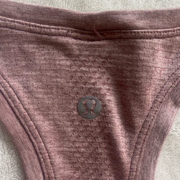LULULEMON Swiftly Tech Racerback Tank Top 2.0- Waist Length, in twilight rose - Picture 3 of 6